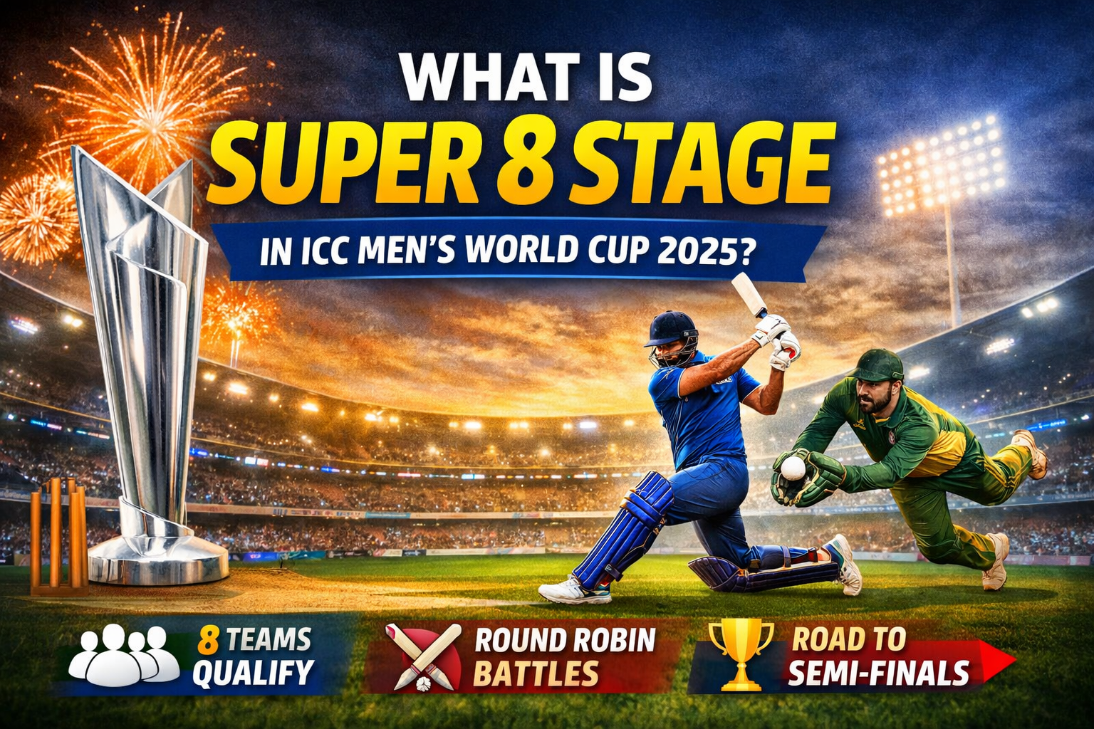 What is the Super 8 Stage in ICC Men’s World Cup 2026? Explained