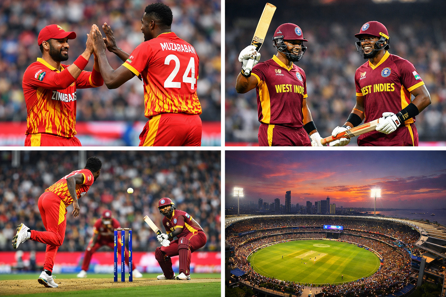 Zimbabwe vs West Indies – Super 8, Group 1 Match Preview | T20 World Cup Showdown