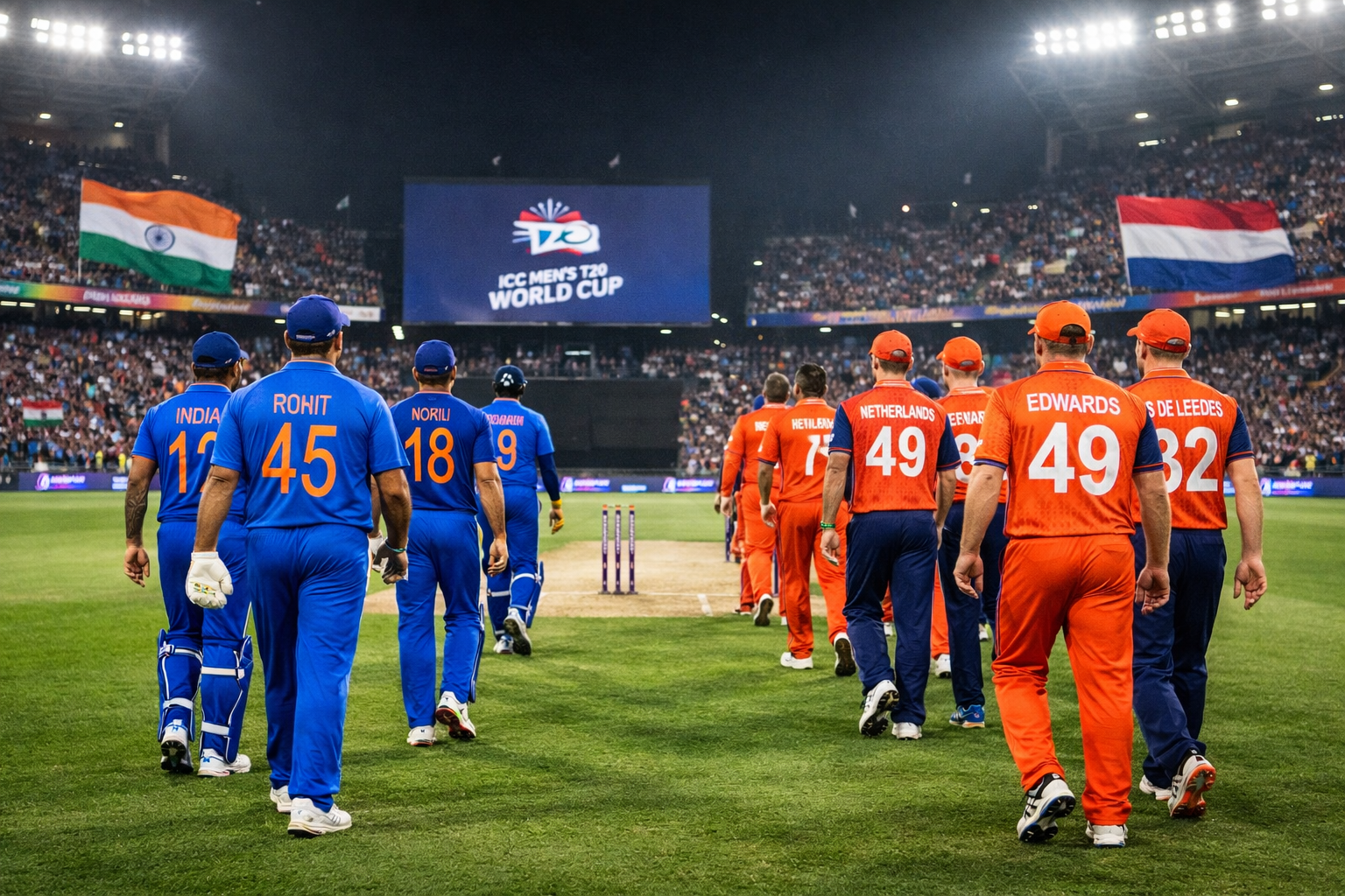 India vs Netherlands Match Preview – ICC T20 World Cup 2026