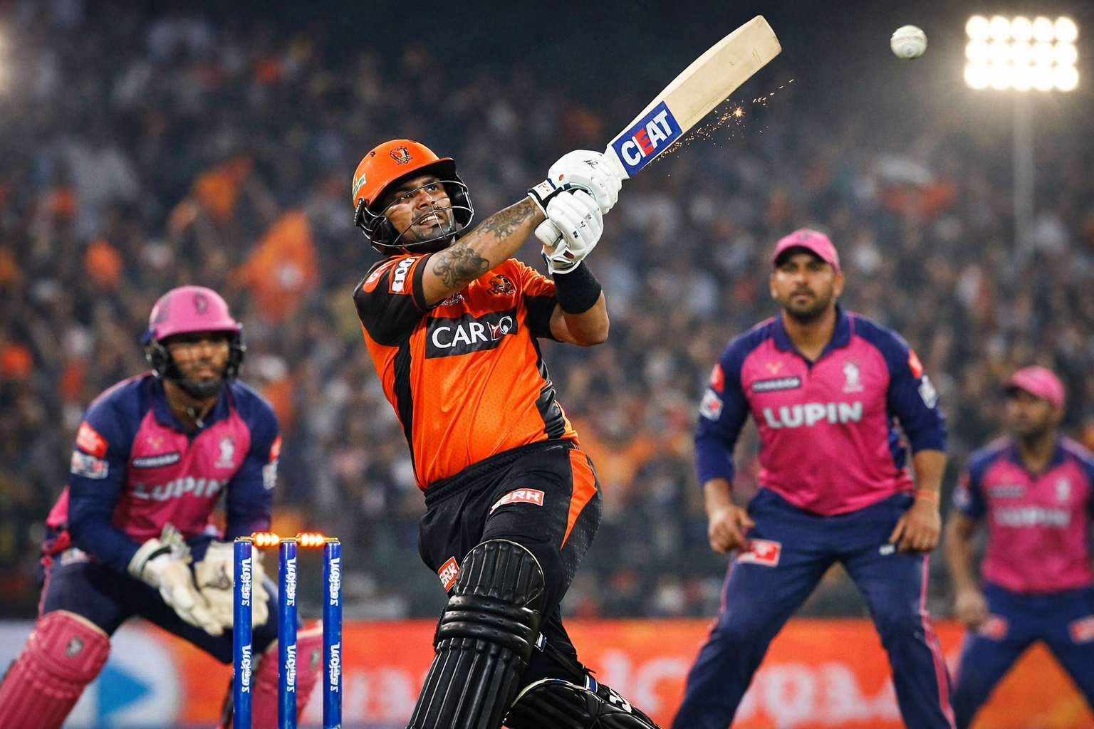 SRH Crush Rajasthan Royals by 57 Runs in IPL 2026